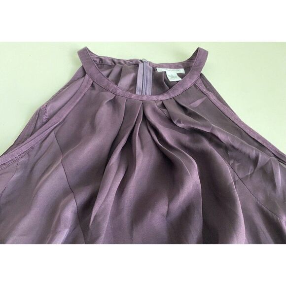 Calvin Klein Halter Top Purple Women’s Size M Flowy Camisole - Picture 6 of 13